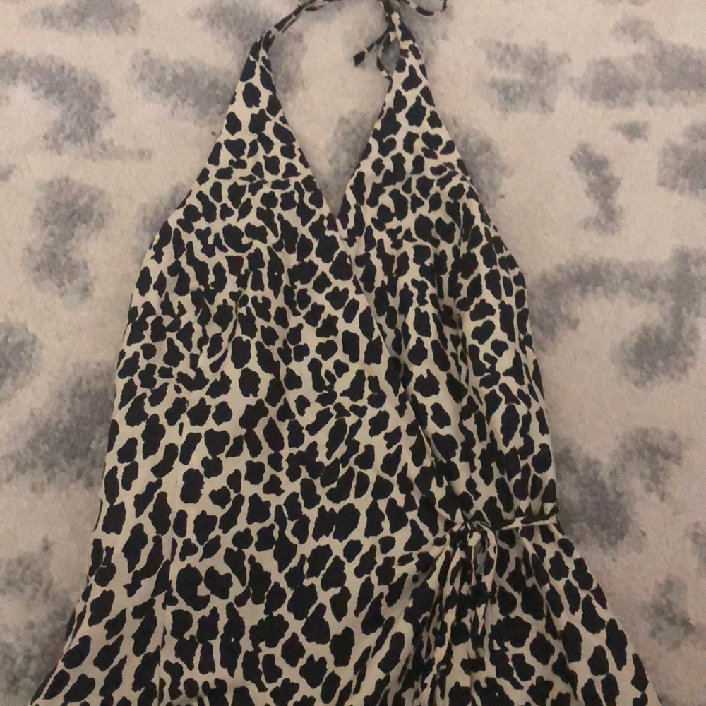 LAUNDRY LEOPARD DRESS